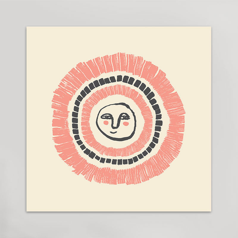 Happy Human Print (12 x 12)