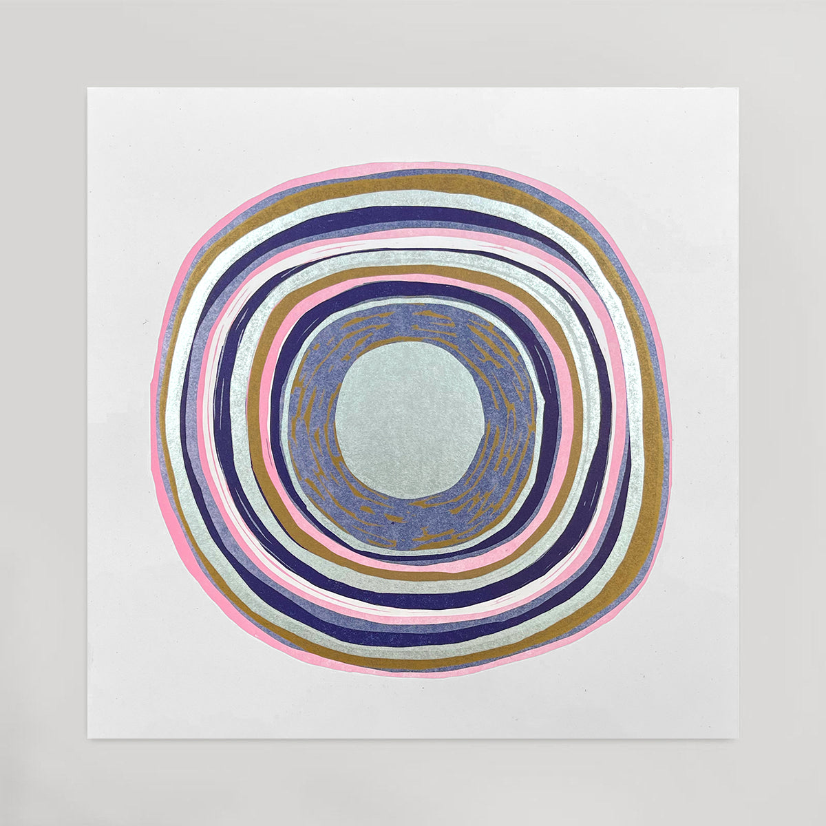 La Luna Print (White)