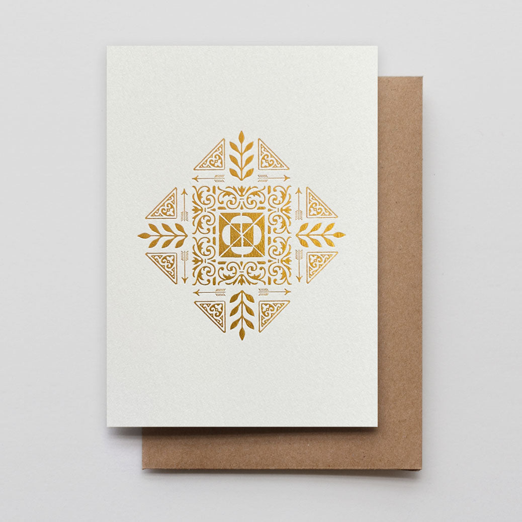 Gold Ornamental Note