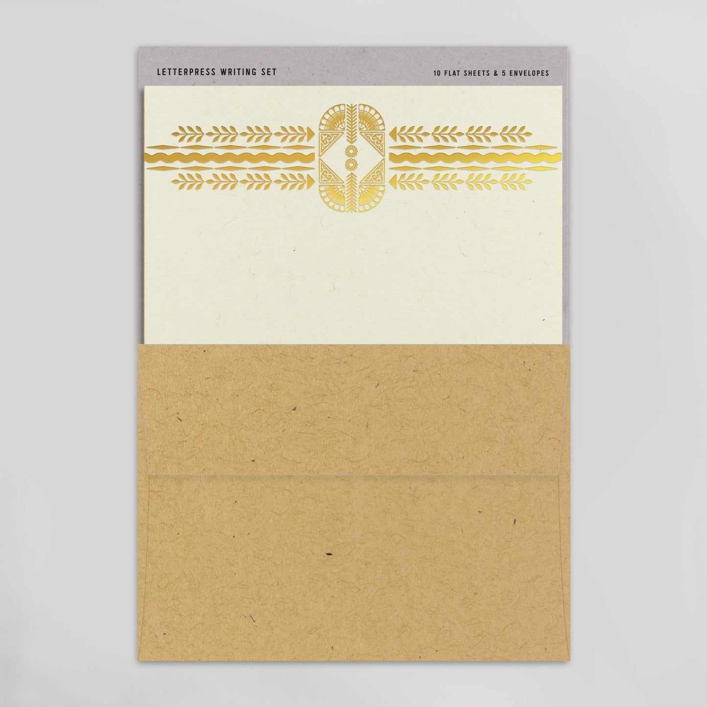 Desert Bloom Letter Writing Set (White)