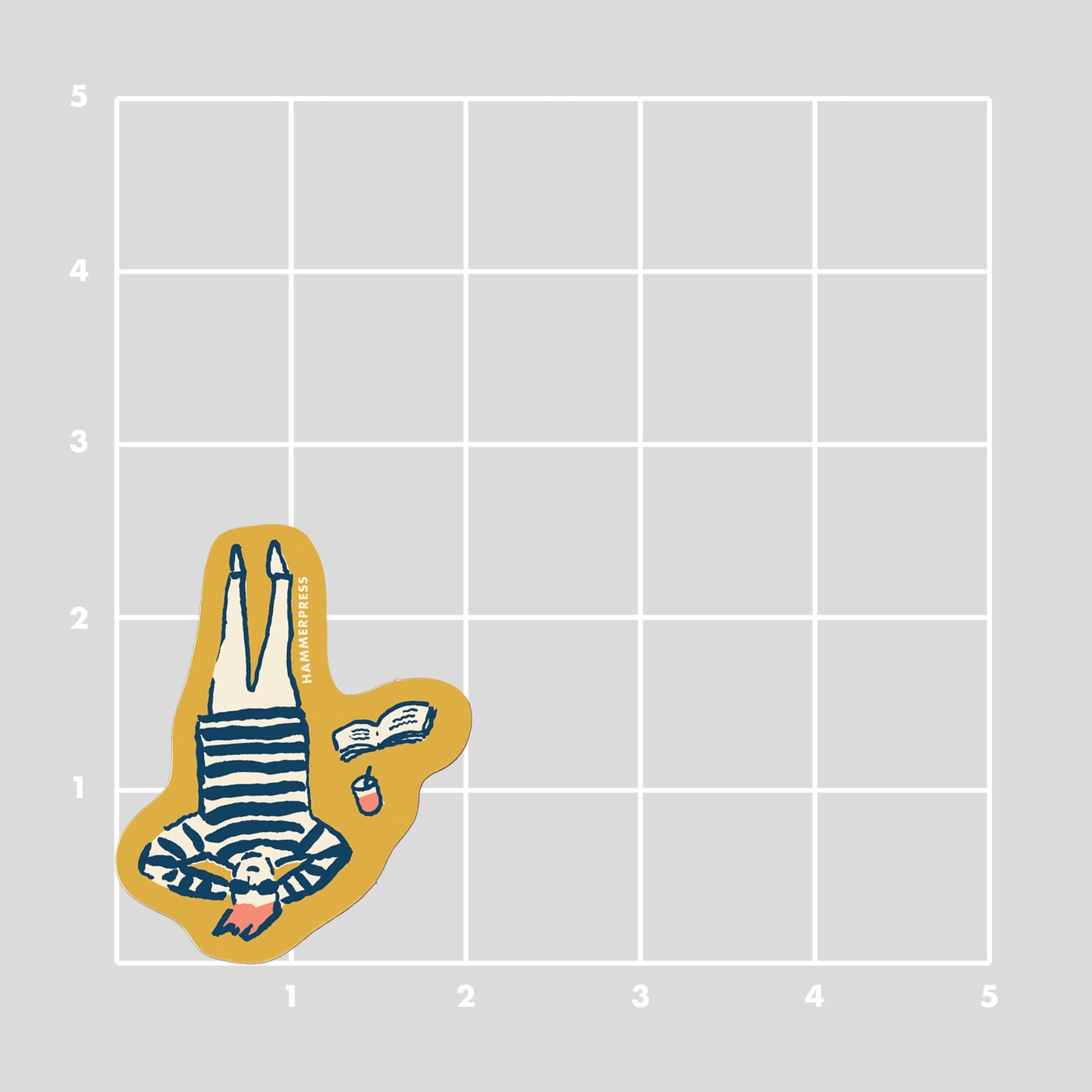 Beach Chill Sticker