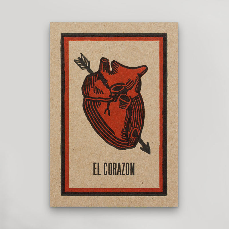 El Corazon Postcard