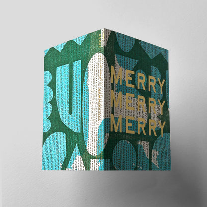 Merry Cut Paper & Paint Layers