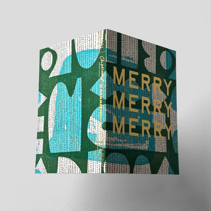 Merry Cut Paper & Paint Layers
