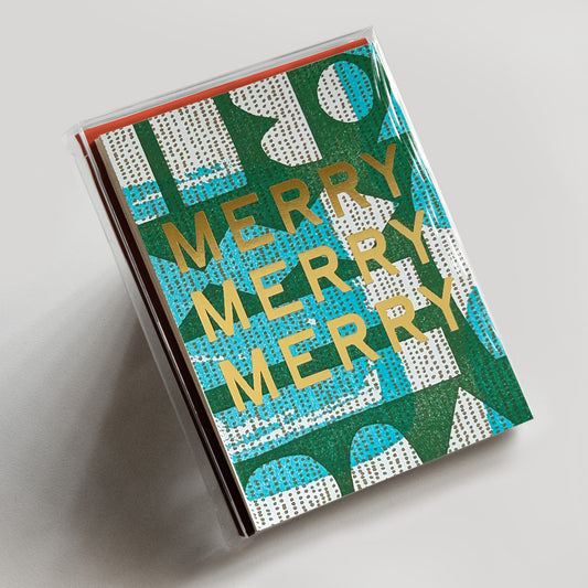 Merry Cut Paper & Paint Layers Boxed Set