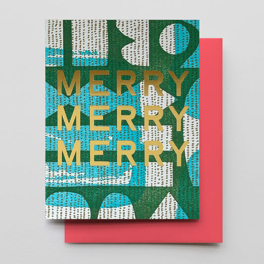 Merry Cut Paper & Paint Layers