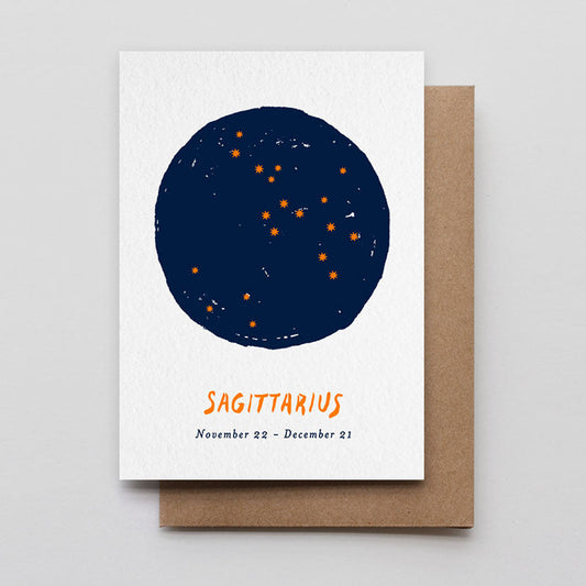 Sagittarius Star Sign Card