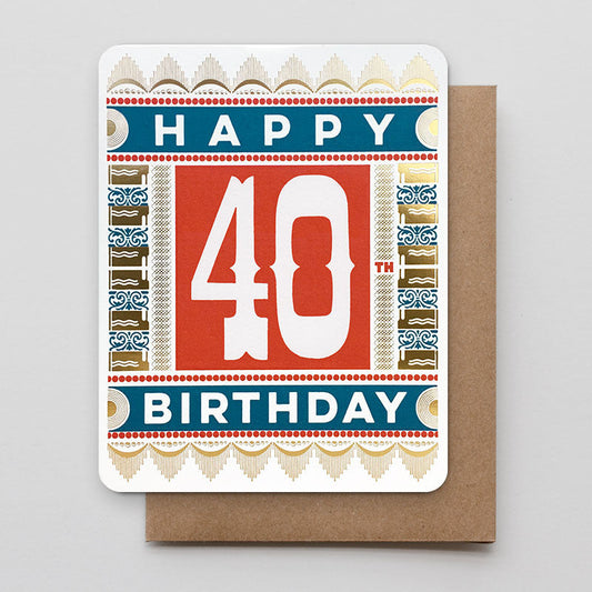 Happy 40th Birthday