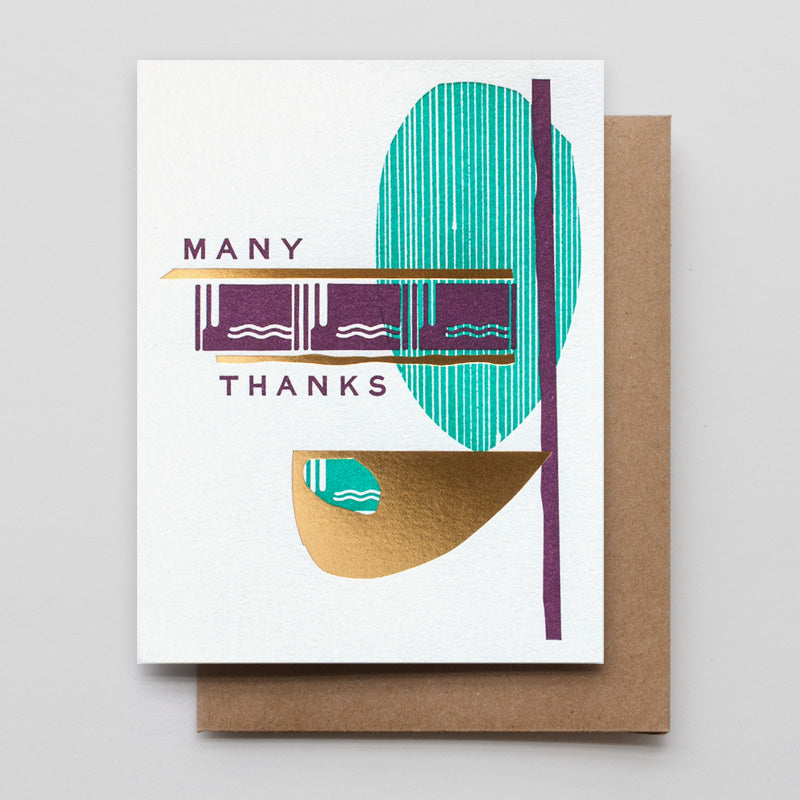 Many Thanks Purple Waves