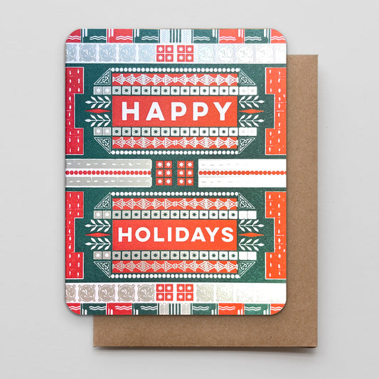 Happy Holidays Ornamental