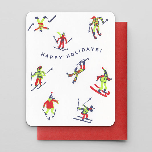 Happy Holidays Skiers