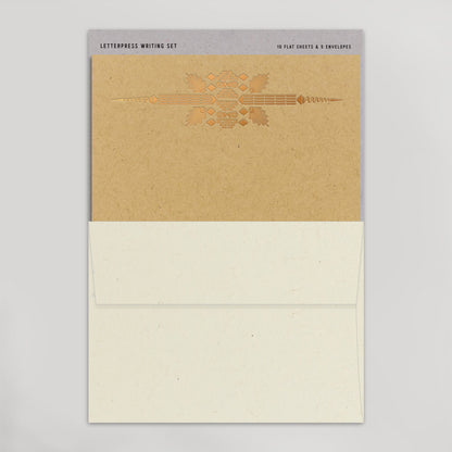 Desert Sunrise Letter Writing Set (Kraft)