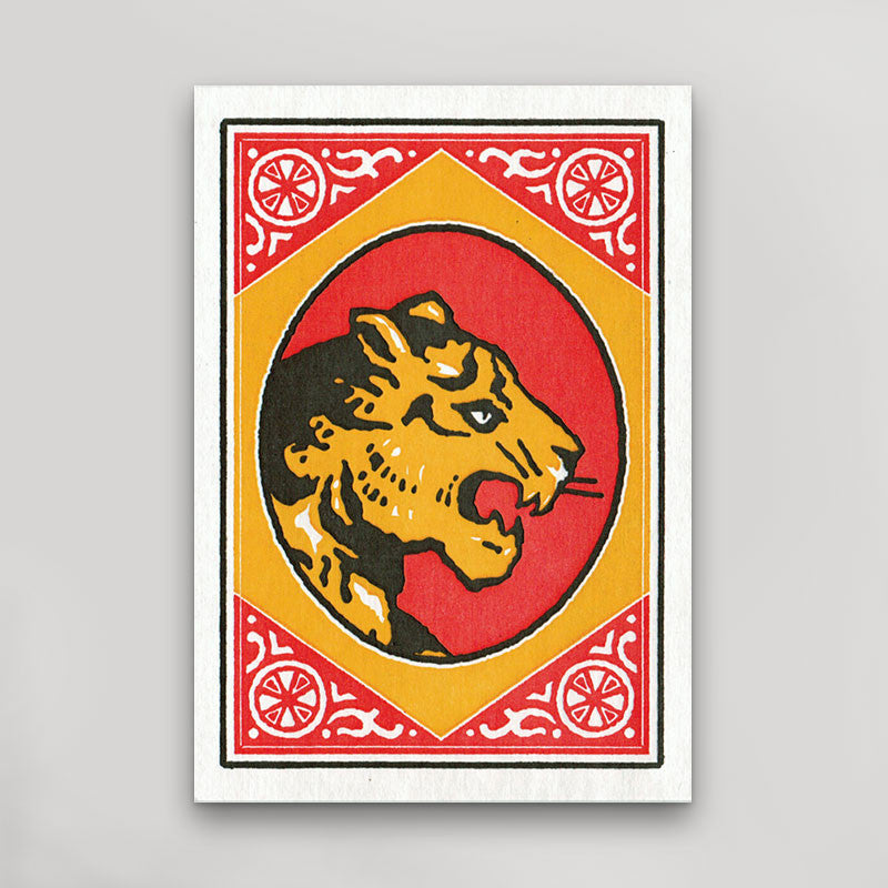 Tiger Postcard