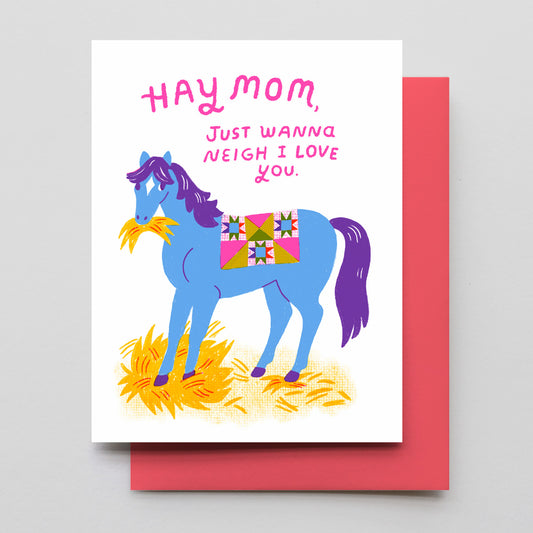 hay mom horse
